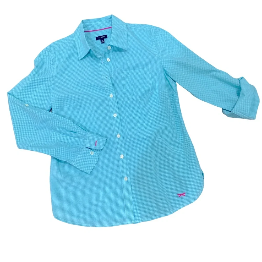 Talbots Gingham button down shirt - Picture 4 of 9